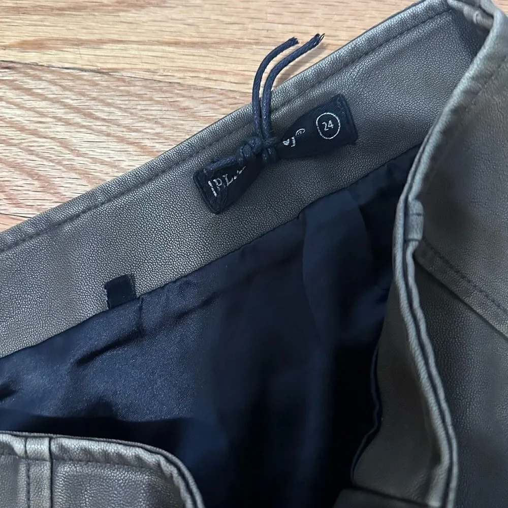 BLANKNYC | Washed Faux Leather Miniskirt